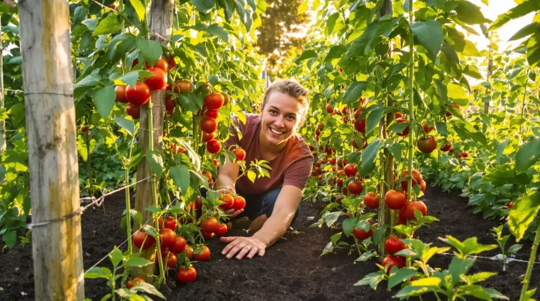 Au potager, cette plante entre vos pieds de tomates est indispensable : voici pourquoi
