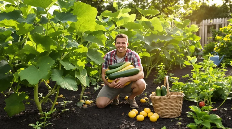 Combien de pieds de courgettes planter pour une famille sans finir en surproduction cet été ?