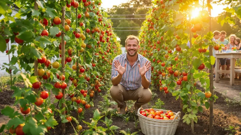 Combien de plants de tomates je plante pour nourrir une famille de 4 à 5 personnes ?