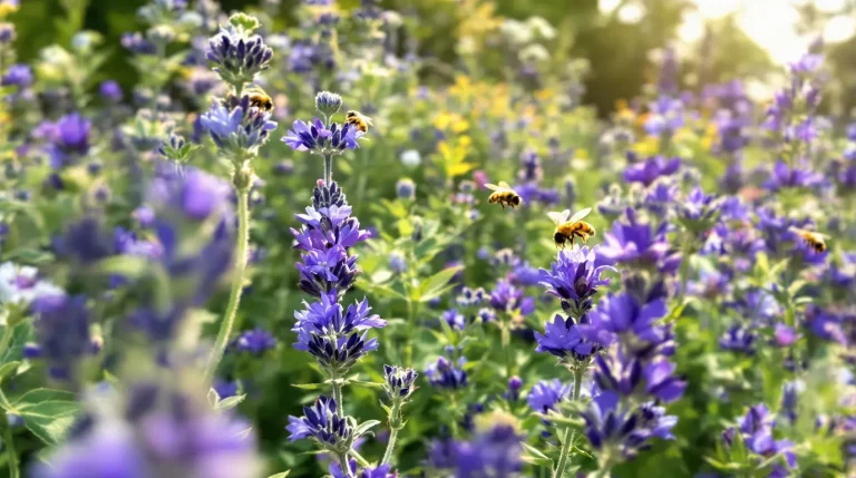 Jardin sans abeilles : cette couleur de fleurs méconnue les attire comme un aimant rapidement