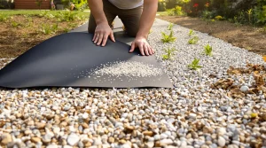 « Je ne désherbe plus jamais mes graviers » : la méthode de paysagistes que tout le monde ignore