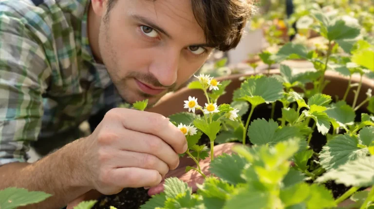 Les anciens arrachaient les premières fleurs des fraisiers : voici pourquoi ce geste change tout