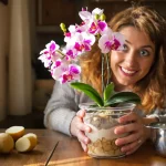 Orchidée : obtenez vite une floraison spectaculaire avec une simple pomme de terre